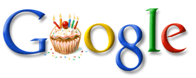 Google souffle ses 8 bougies - Septembre 2006
